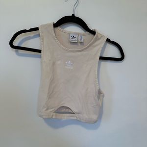 adidas cropped tee